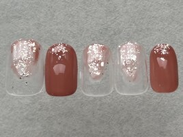ニュアンスシルバーラメ¥5000