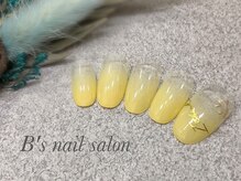 ビーズネイル バイブレス イオンタウン泉大沢店(B's Nail by.BLESS)/シンプル【SD8】ニコちゃんPOP