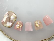 ネイルサロンアンドスクール ブロッサ(BLOSSA)/フット定額コース¥8800