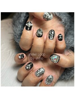 アトリエループ(atelier Loop by shiho)/クロムハーツネイル