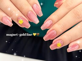 マグネット×フレンチライン