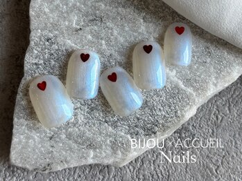 シックスティー ネイルズ バイ アクイユ 東中野(60min nails by ACCUEIL)/シンプル上品アートプラン