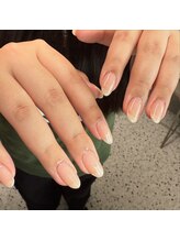 モア ネイル(more nail)/ワンカラー＋スキニーフレンチ