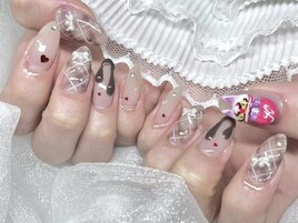 キャラクターネイル