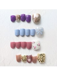 今月アート（フット）￥8800