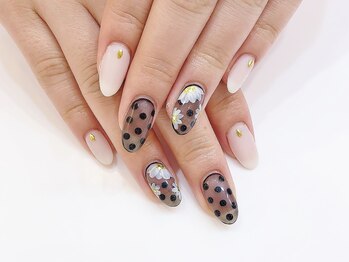 ネイルコレクション ベビーピンク(Baby Pink)/ジェルアート付放題★フラワー