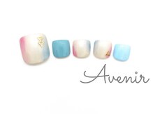 アヴィニール 表参道(Avenir)/ニュアンス　フットネイル