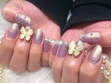 ネイルアンドアイラッシュサロン レア 錦糸町店(Lea)/アート４本ジェル