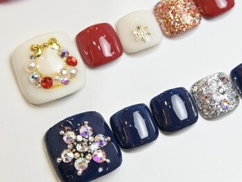 アーク(Ark)/冬フットネイル★