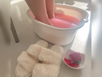 ポーラ 四条堀川TOA店(POLA)/脚のケアにはフットバスが無料