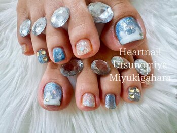 はあとねいる 宇都宮御幸ヶ原店/【店舗限定】ブルーネイル♪