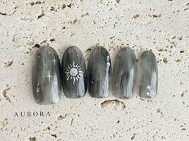 ニュアンスネイル　もやもや