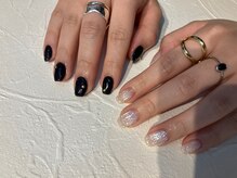 パーネイル(purr nail)の雰囲気（アシンメトリー）