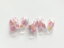 紫陽花ネイル