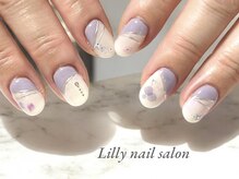 リリー(Lilly)/紫陽花ネイル