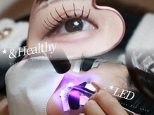 Bellezza 折尾店の雰囲気（当店ではアンドヘルシーやLEDエクステお取り扱いございます♪）