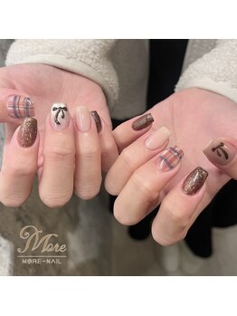 モアネイル(MORE-NAIL)/チェックネイル☆