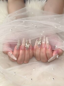 ピンクドールハウス 掛川店(Pink Doll House)の写真/【掛川】東京,沖縄で実績6万人以上の実力派サロン!!長さ出しが得意だから、派手/個性派ネイルが楽しめる♪