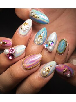 ネイルサロン アイル(nail salon i’ll)/ユニコーンネイル☆