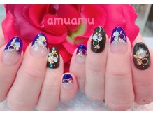 アムアム(amuamu)/ビジューネイル♪