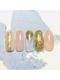 ＜＜shell  × gold＞＞
