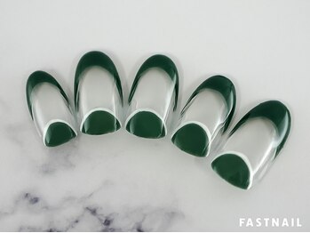 ファストネイル ロコ 春日店(FASTNAIL LOCO)/変形フレンチ