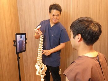 高田鍼灸カイロプラクティック/了解した上で施術に入ります。