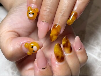 レディグリッター(Lady glitter)/べっ甲&みたらし団子クマ