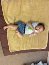 子育てママの整体サロン/施術中のお子様の様子