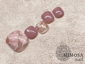 ミモザネイル(MIMOSA Nail)/フット定額¥8,000