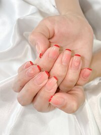 乙女チークネイル♪