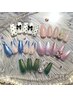 【ハンドジェル】新規☆アート込みジェル5種☆￥6900