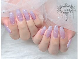 パープルワンカラーデザイン♪