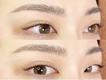 ブラン 広島八丁堀(Blanc)/パリジェンヌ×眉毛ワックス