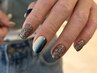 【nail】A design◆¥7500 (デザイン36種/色&配置変更ok)