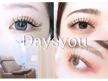 デイズユー 元町店(Daysyou)の写真/マツエクで自在に目元をデザイン＊定番フラットラッシュ/バインドロック/Wフラット導入◎パリエクもOK★