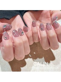 パープルフラッシュ×ビジュー