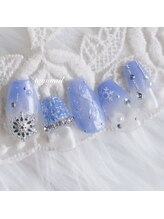たゆ ネイル(たゆnail)/パラジェルキルティング冬ネイル