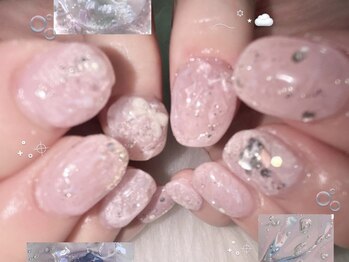 プリンセス(Princess)/ぷくぷくネイル6700円