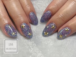 ☆星キラキラネイル☆