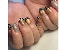 カイヤナイト(Nail Salon Kyanite)の雰囲気（当店サンプル人気の秋ドット柄デザイン♪初回オフ込み！！）