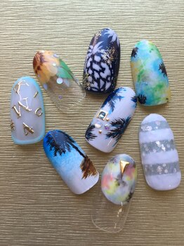 夏アート！ひまわり・パイン