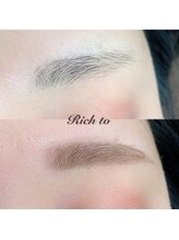 リッチ トゥ 勝川店(Rich to)/アイブロウケア