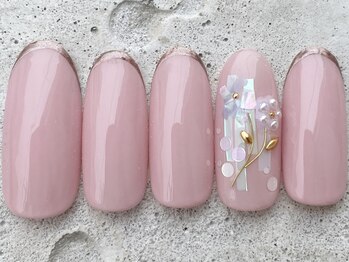 フリークネイル(FREAK Nail)/ワイヤーピンクフラワー ¥8500