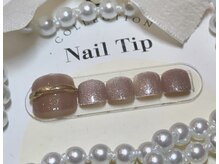 アンダンテ ネイル スタジオ トウキョウ(ANDANTE NAIL STUDIO TOKYO)/Foot定額シンプルアート