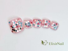 エリクサーネイル 西武新宿(Elixir Nail)/フット　やり放題／クーポン使用