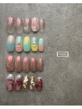 ルポ(repos)/repos/ハンドサンプル