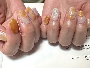 デューネイルスタジオ(dew nail studio)/オレンジニュアンス