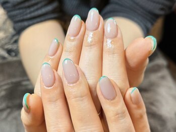 フレンチネイル¥7,500