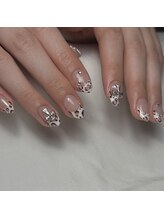 ネイルアトリエビー(nail atelier be’)/レオパードネイル